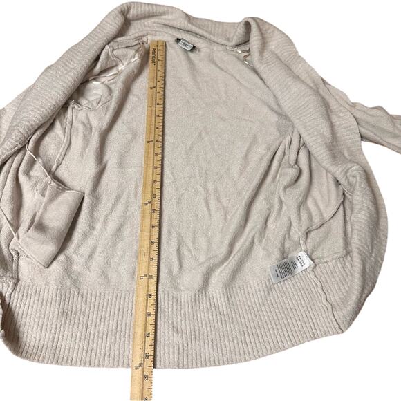 Rachel Zoe Soft Knit Textured Open Cardigan Sweater Women’s Size Medium M Office - Picture 6 of 6